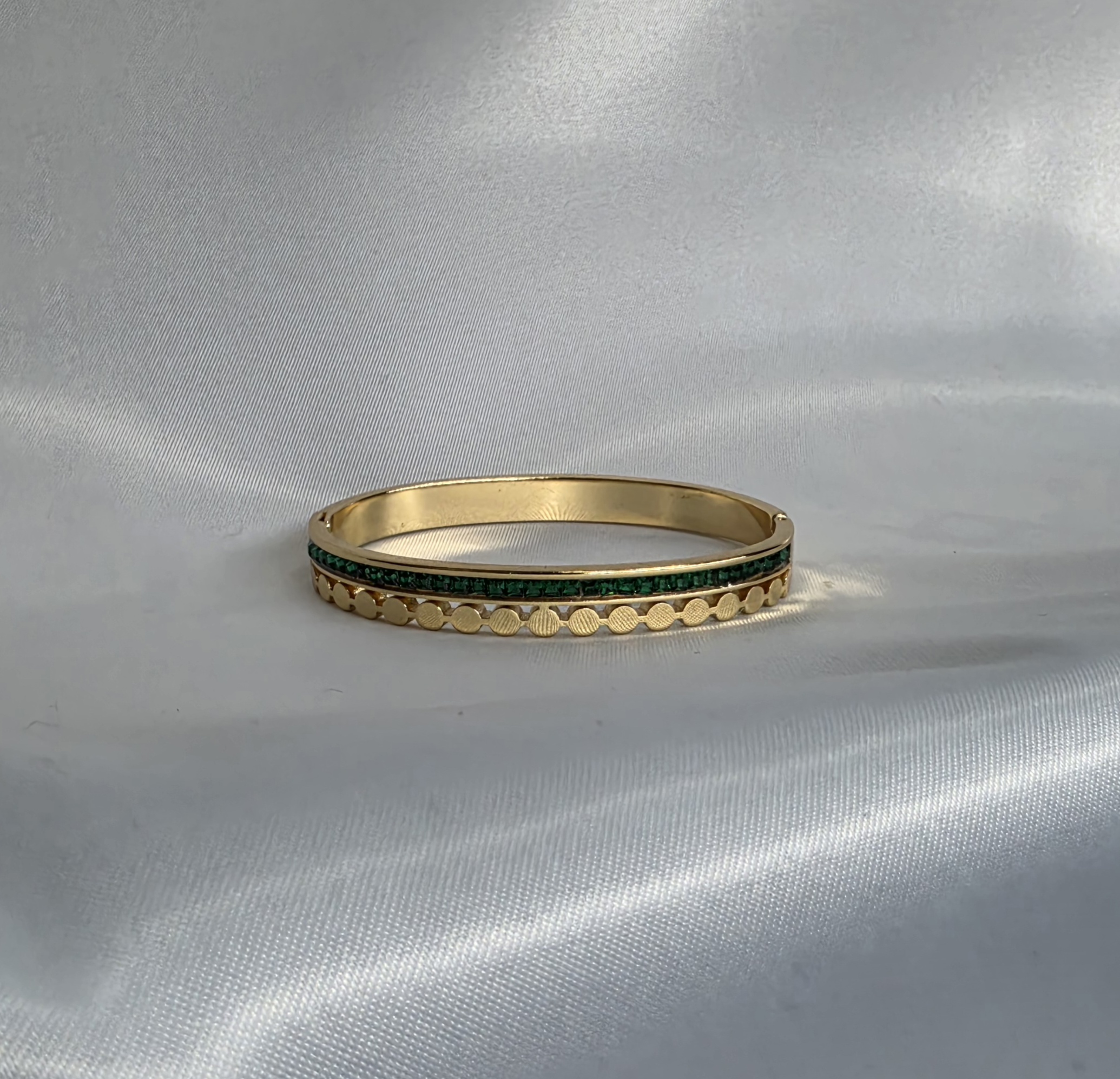 Emerald Line Gold Kada — view 2